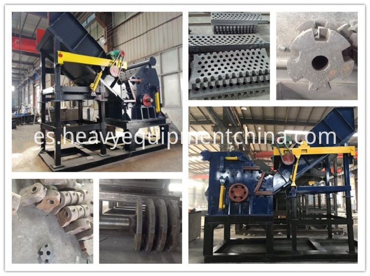 Mini trituradora de chatarra para la venta Mini Scrap Metal Crusher For Sale